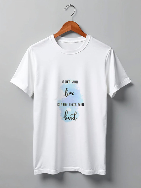 Заказать мужскую футболку в Москве. Футболка классическая Ed Sheeran от Анастасия Вахрушева - готовые дизайны и нанесение принтов.