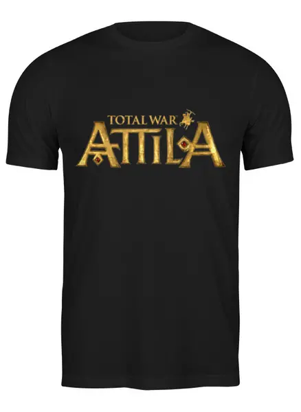 Заказать мужскую футболку в Москве. Футболка классическая Total War от shop-viking - готовые дизайны и нанесение принтов.