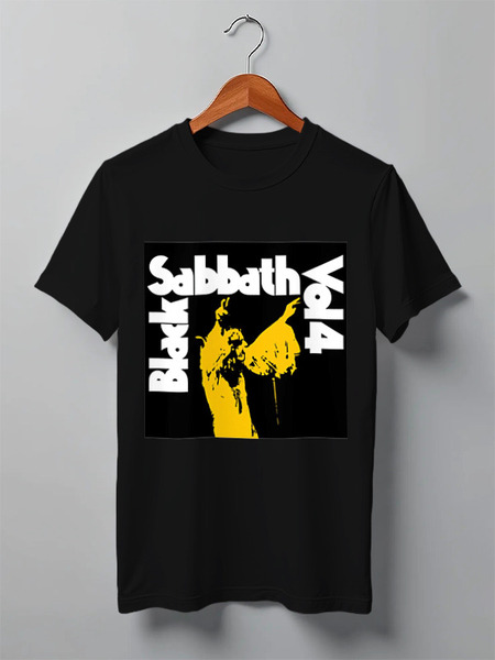 Заказать мужскую футболку в Москве. Футболка классическая Black Sabbath от Fedor - готовые дизайны и нанесение принтов.