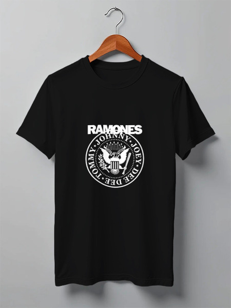 Заказать мужскую футболку в Москве. Футболка классическая Ramones от rancid - готовые дизайны и нанесение принтов.