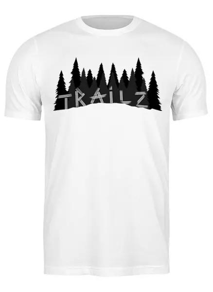 Заказать мужскую футболку в Москве. Футболка классическая Mountain Bike от oneredfoxstore@gmail.com - готовые дизайны и нанесение принтов.