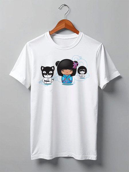 Заказать мужскую футболку в Москве. Футболка классическая Japan от oneredfoxstore@gmail.com - готовые дизайны и нанесение принтов.
