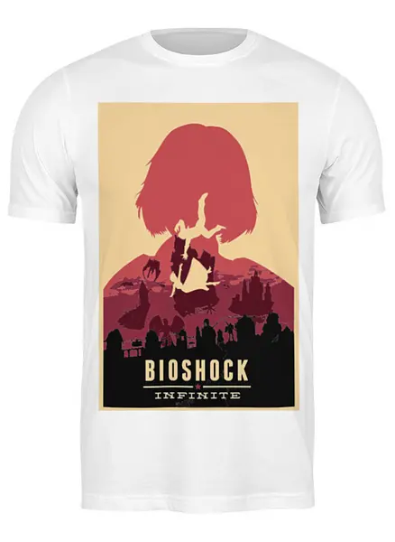 Заказать мужскую футболку в Москве. Футболка классическая Bioshock - Elizabeth от priceless - готовые дизайны и нанесение принтов.