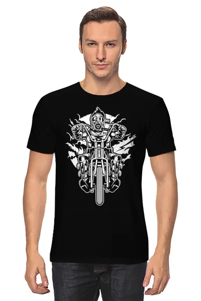 Заказать мужскую футболку в Москве. Футболка классическая Oldschool от oneredfoxstore@gmail.com - готовые дизайны и нанесение принтов.