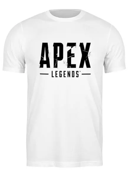 Заказать мужскую футболку в Москве. Футболка классическая Apex Legends от vestainname@gmail.com - готовые дизайны и нанесение принтов.