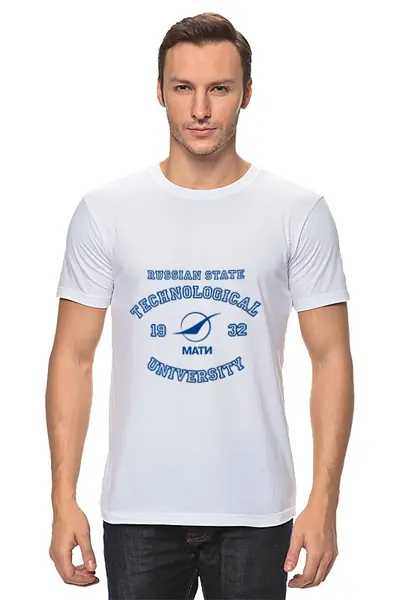 Заказать мужскую футболку в Москве. Футболка классическая Мати от dyzel - готовые дизайны и нанесение принтов.