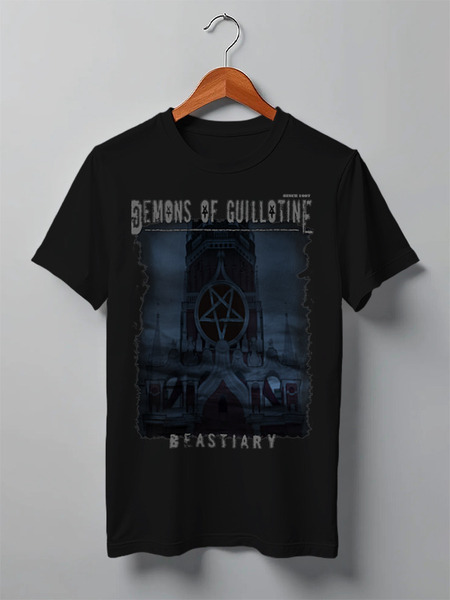 Заказать мужскую футболку в Москве. Футболка классическая Beastiary 666 Crew от zodiak666 - готовые дизайны и нанесение принтов.