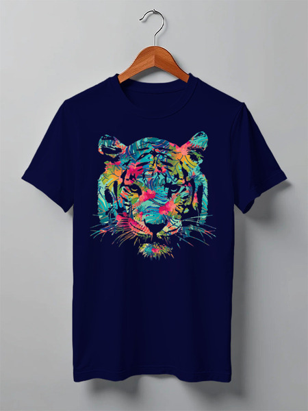 Заказать мужскую футболку в Москве. Футболка классическая Jungle Look от CoolColor  - готовые дизайны и нанесение принтов.