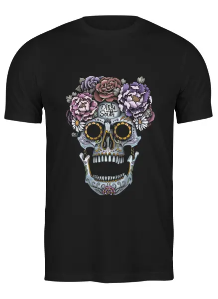 Заказать мужскую футболку в Москве. Футболка классическая Dirty South от OEX design - готовые дизайны и нанесение принтов.