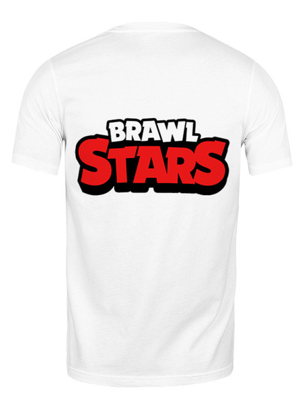 Заказать мужскую футболку в Москве. Футболка классическая BRAWL STARS от robus - готовые дизайны и нанесение принтов.