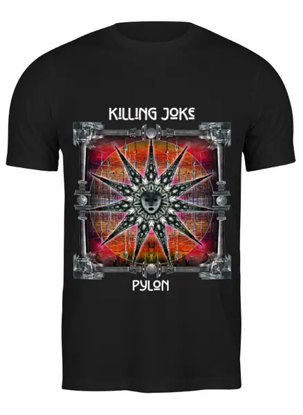 Заказать мужскую футболку в Москве. Футболка классическая Killing Joke / Pylon от OEX design - готовые дизайны и нанесение принтов.