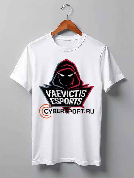 Заказать мужскую футболку в Москве. Футболка классическая VAEVICTIS ESPORTS от robus - готовые дизайны и нанесение принтов.