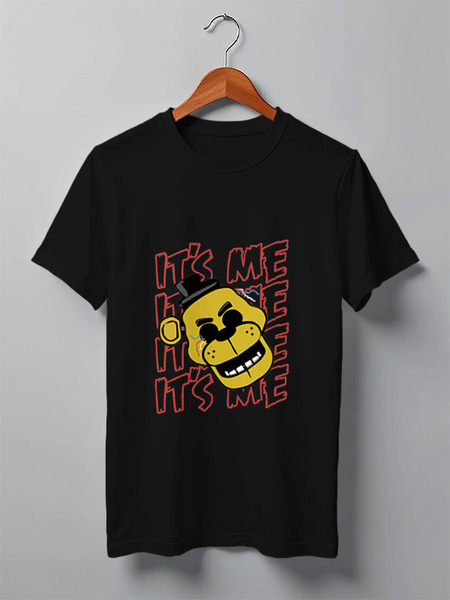 Заказать мужскую футболку в Москве. Футболка классическая Five Nights at Freddy’s  от cherdantcev - готовые дизайны и нанесение принтов.