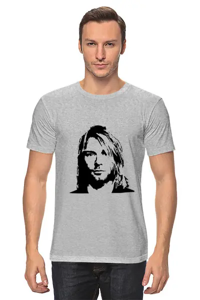 Заказать мужскую футболку в Москве. Футболка классическая Nirvana от tito - готовые дизайны и нанесение принтов.
