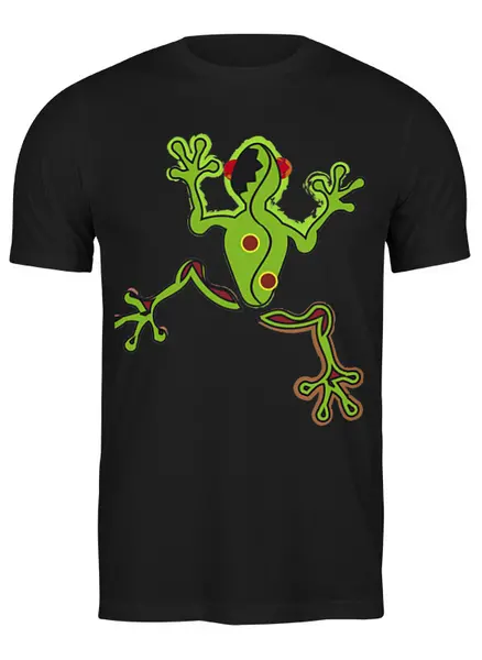 Заказать мужскую футболку в Москве. Футболка классическая Animals от oneredfoxstore@gmail.com - готовые дизайны и нанесение принтов.