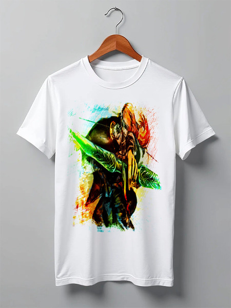 Заказать мужскую футболку в Москве. Футболка классическая Windrunner art  от ___Maks___ПоповLP . - готовые дизайны и нанесение принтов.