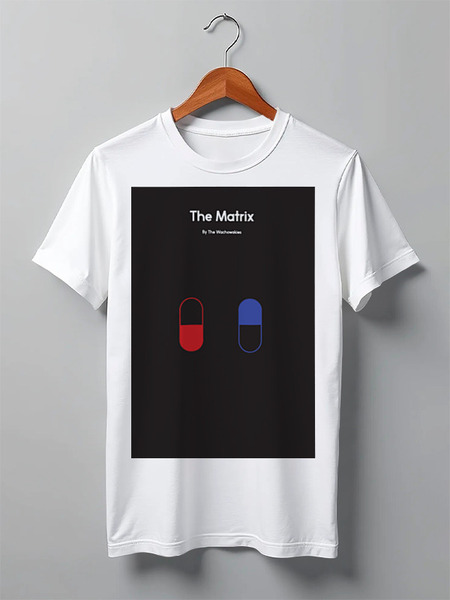 Заказать мужскую футболку в Москве. Футболка классическая Матрица / The Matrix от kino.printio.ru - готовые дизайны и нанесение принтов.