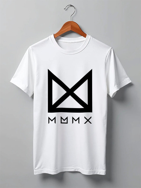 Заказать мужскую футболку в Москве. Футболка классическая Monsta X от geekbox - готовые дизайны и нанесение принтов.