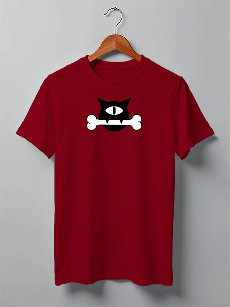 Заказать мужскую футболку в Москве. Футболка классическая One-eyed cat от Feinerburger  - готовые дизайны и нанесение принтов.