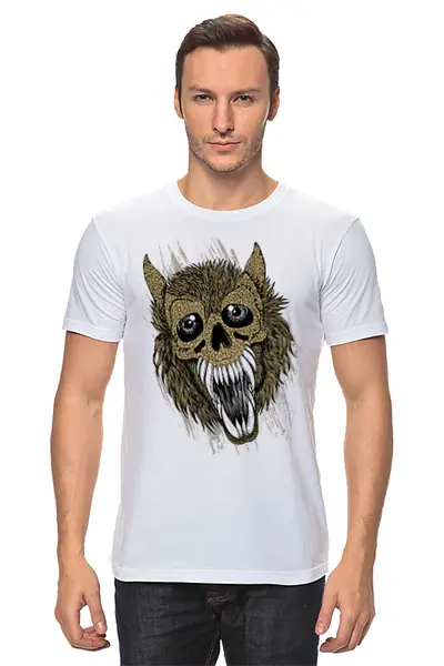 Заказать мужскую футболку в Москве. Футболка классическая Zombies от oneredfoxstore@gmail.com - готовые дизайны и нанесение принтов.