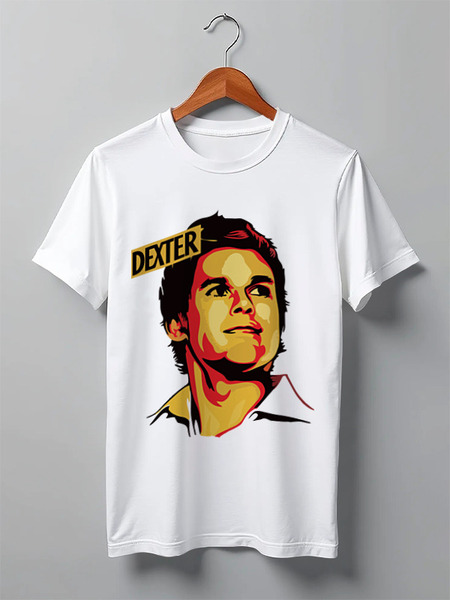 Заказать мужскую футболку в Москве. Футболка классическая Dexter от Printio - готовые дизайны и нанесение принтов.