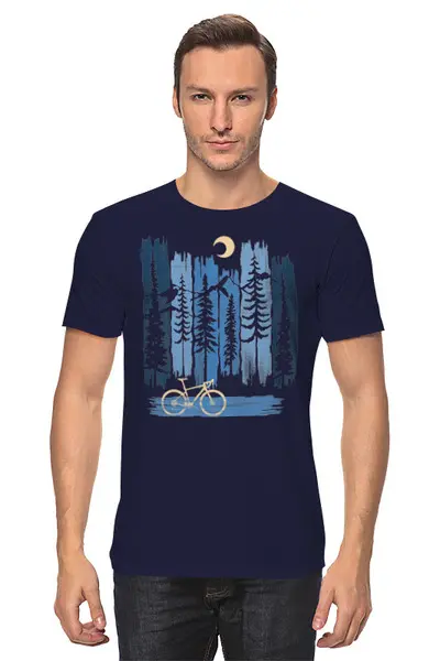 Заказать мужскую футболку в Москве. Футболка классическая Gravel Bike Colors от oneredfoxstore@gmail.com - готовые дизайны и нанесение принтов.