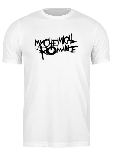 Заказать мужскую футболку в Москве. Футболка классическая My Chemical Romance от Fedor - готовые дизайны и нанесение принтов.