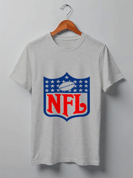 Заказать мужскую футболку в Москве. Футболка классическая NFL от Weed Stuff`a - готовые дизайны и нанесение принтов.
