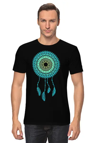 Заказать мужскую футболку в Москве. Футболка классическая Magic от oneredfoxstore@gmail.com - готовые дизайны и нанесение принтов.