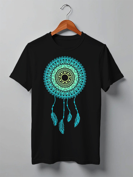 Заказать мужскую футболку в Москве. Футболка классическая Magic от oneredfoxstore@gmail.com - готовые дизайны и нанесение принтов.