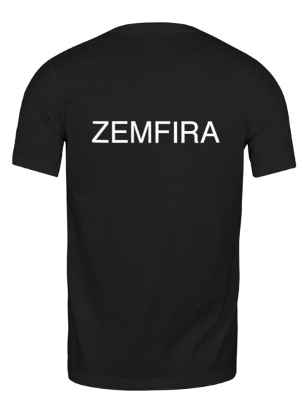 Заказать мужскую футболку в Москве. Футболка классическая Земфира от mcmini - готовые дизайны и нанесение принтов.