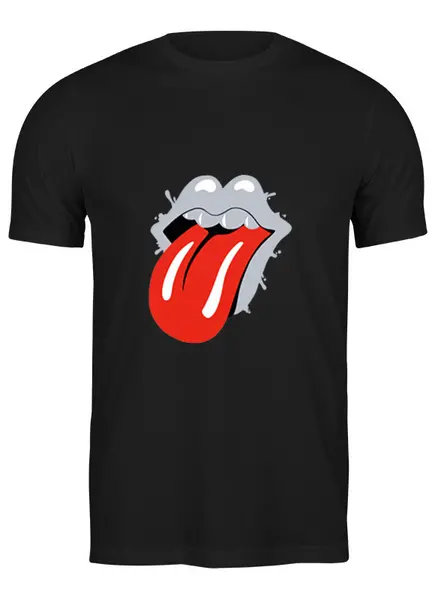 Заказать мужскую футболку в Москве. Футболка классическая Rolling Stones x Mad Max от originals - готовые дизайны и нанесение принтов.