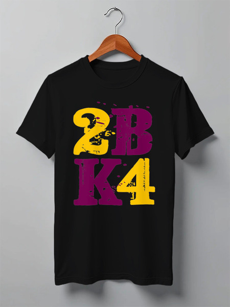 Заказать мужскую футболку в Москве. Футболка классическая Kobe Bryant 24 от skynatural - готовые дизайны и нанесение принтов.