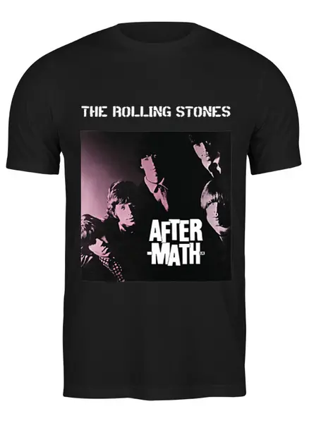 Заказать мужскую футболку в Москве. Футболка классическая The Rolling Stones от Fedor - готовые дизайны и нанесение принтов.