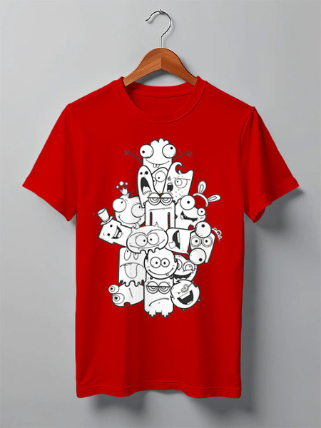 Заказать мужскую футболку в Москве. Футболка классическая Zombies от oneredfoxstore@gmail.com - готовые дизайны и нанесение принтов.