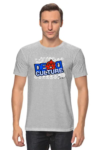 Заказать мужскую футболку в Москве. Футболка классическая Рок музыка    от T-shirt print  - готовые дизайны и нанесение принтов.