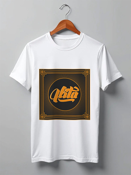 Заказать мужскую футболку в Москве. Футболка классическая элита от Руслан Кривощёков - готовые дизайны и нанесение принтов.