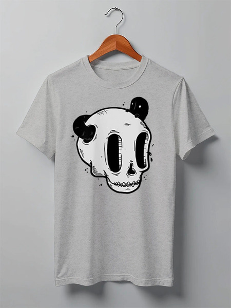 Заказать мужскую футболку в Москве. Футболка классическая Skull Art от Leichenwagen - готовые дизайны и нанесение принтов.
