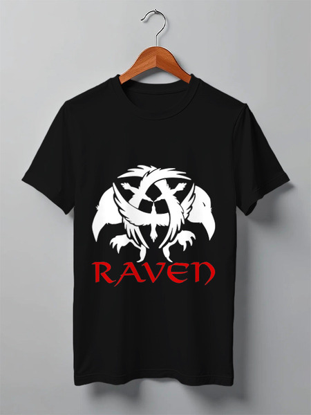 Заказать мужскую футболку в Москве. Футболка классическая Raven Brand от Raven - готовые дизайны и нанесение принтов.
