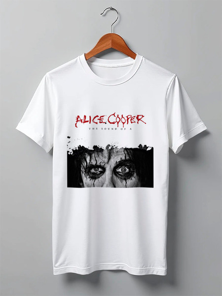 Заказать мужскую футболку в Москве. Футболка классическая Alice Cooper от Fedor - готовые дизайны и нанесение принтов.