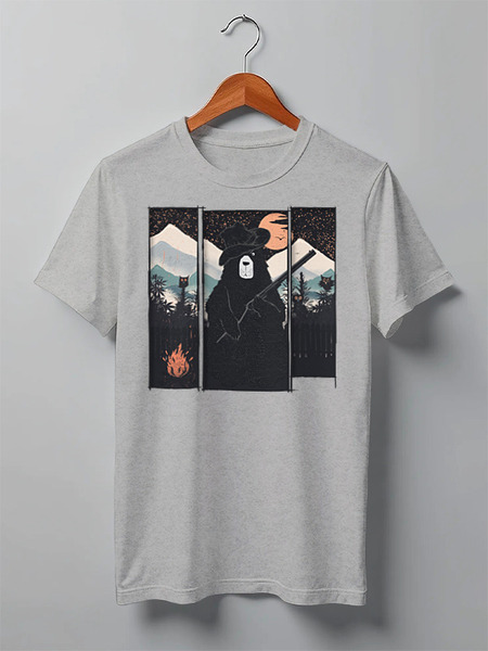 Заказать мужскую футболку в Москве. Футболка классическая Wild Farmer от oneredfoxstore@gmail.com - готовые дизайны и нанесение принтов.