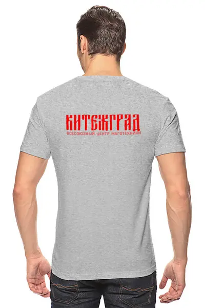 Заказать мужскую футболку в Москве. Футболка классическая МНС НИИЧАВО ОТО С от Ed Ed - готовые дизайны и нанесение принтов.