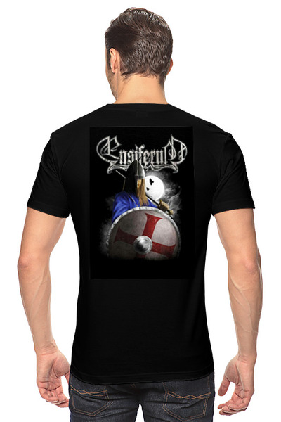 Заказать мужскую футболку в Москве. Футболка классическая Sabaton Sparta от Merch Art - готовые дизайны и нанесение принтов.