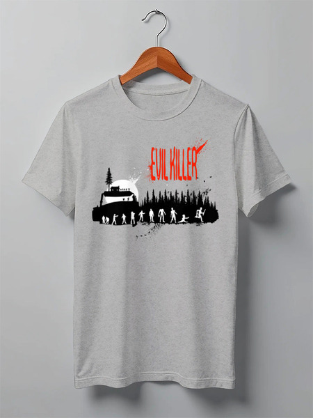 Заказать мужскую футболку в Москве. Футболка классическая Zombies от oneredfoxstore@gmail.com - готовые дизайны и нанесение принтов.