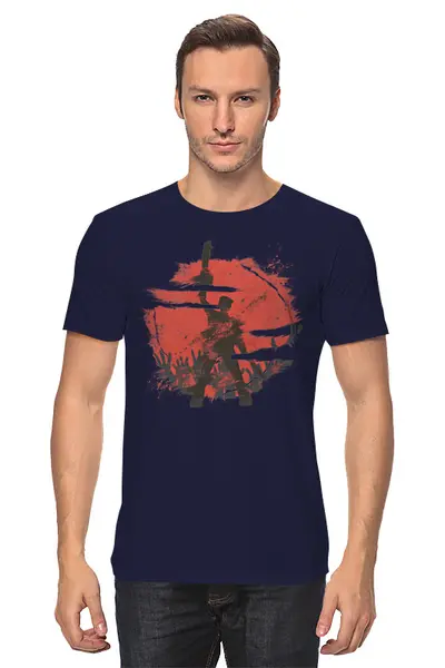 Заказать мужскую футболку в Москве. Футболка классическая Zombies от oneredfoxstore@gmail.com - готовые дизайны и нанесение принтов.
