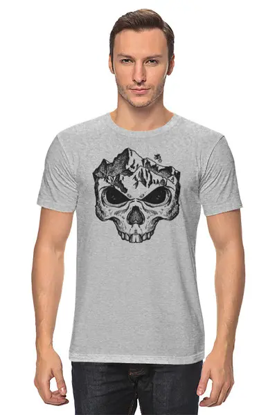 Заказать мужскую футболку в Москве. Футболка классическая MTB Ride от oneredfoxstore@gmail.com - готовые дизайны и нанесение принтов.
