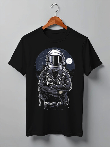 Заказать мужскую футболку в Москве. Футболка классическая Oldschool от oneredfoxstore@gmail.com - готовые дизайны и нанесение принтов.