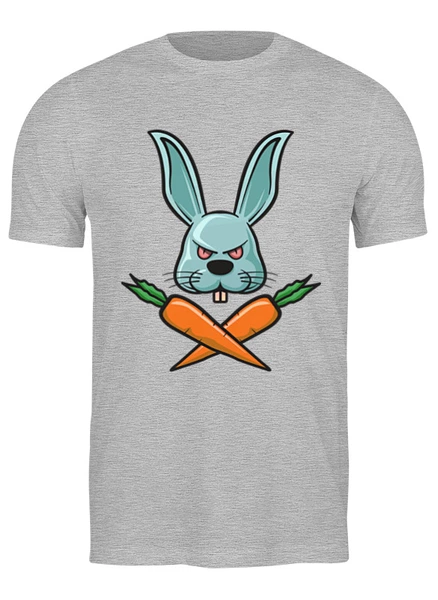 Заказать мужскую футболку в Москве. Футболка классическая Team rabbit от skynatural - готовые дизайны и нанесение принтов.