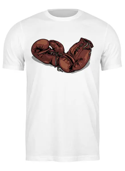 Заказать мужскую футболку в Москве. Футболка классическая бокс№1 от spartak88 - готовые дизайны и нанесение принтов.