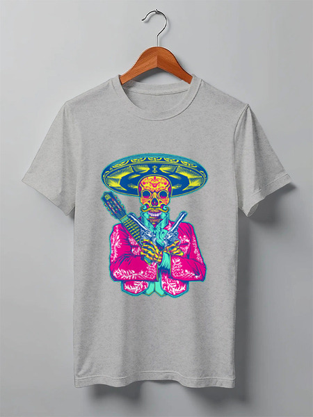 Заказать мужскую футболку в Москве. Футболка классическая Mariachi от YellowCloverShop - готовые дизайны и нанесение принтов.